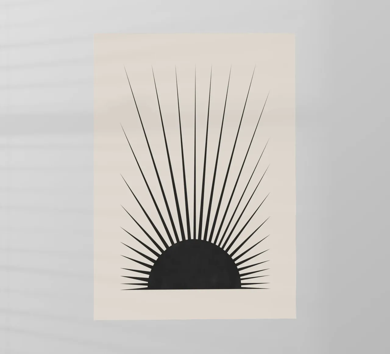 Sole minimo pellicola backlit da Orara Studio