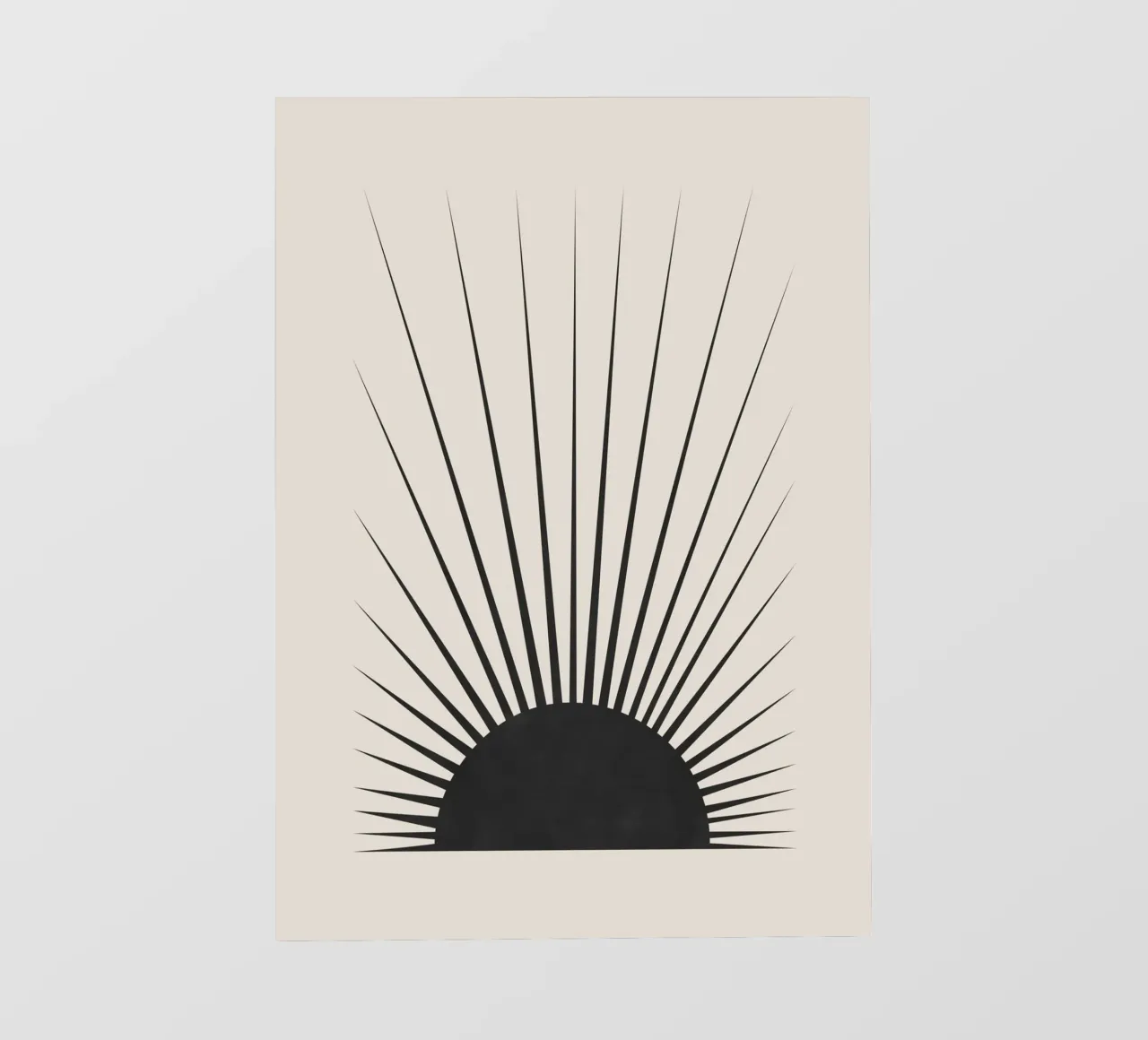 Sole minimo pellicola backlit da Orara Studio