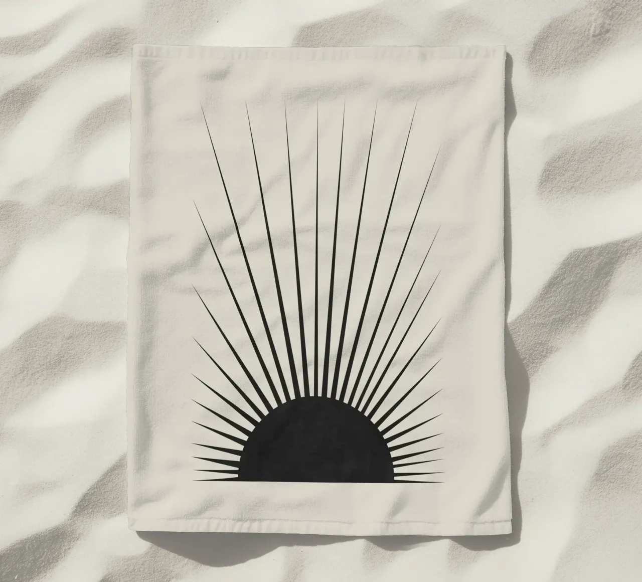 Sole minimo telo mare da Orara Studio