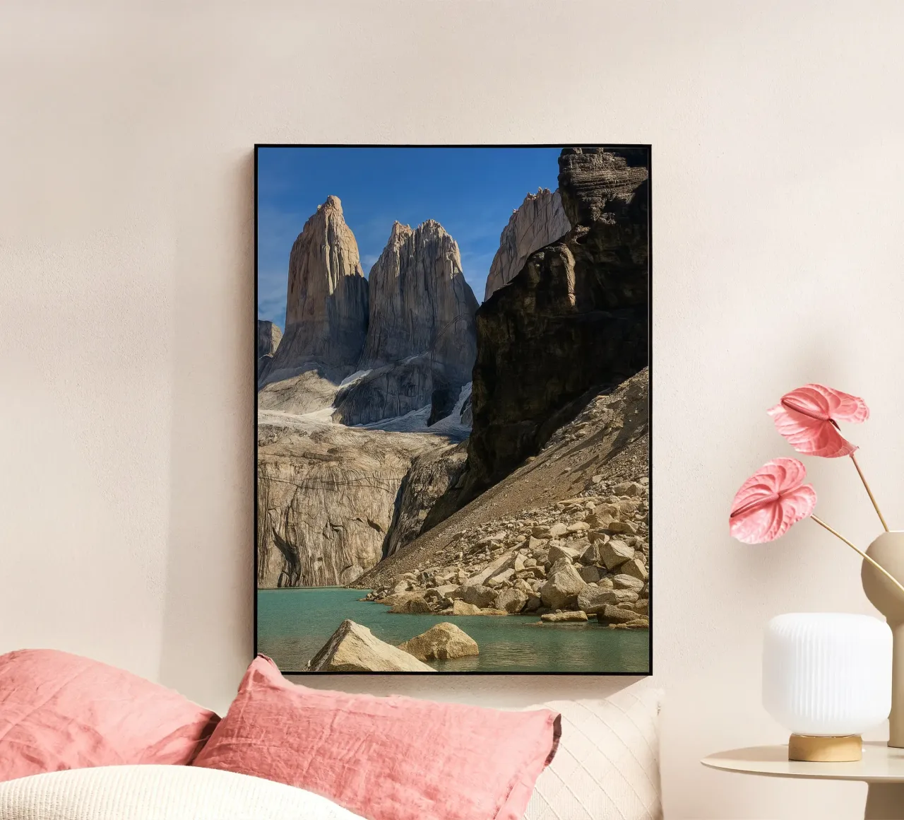 montagna di roccia plexiglass da Maraza