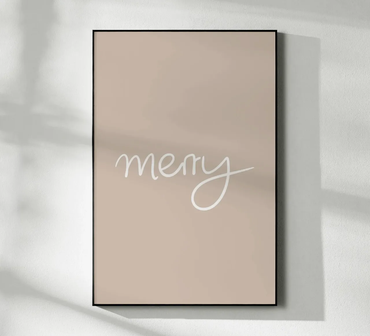 Merry plexiglass da Xmas Collection by Palmartprints