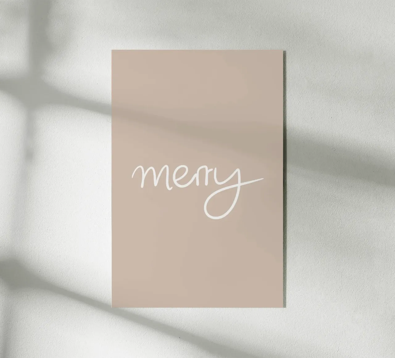 Merry plexiglass da Xmas Collection by Palmartprints