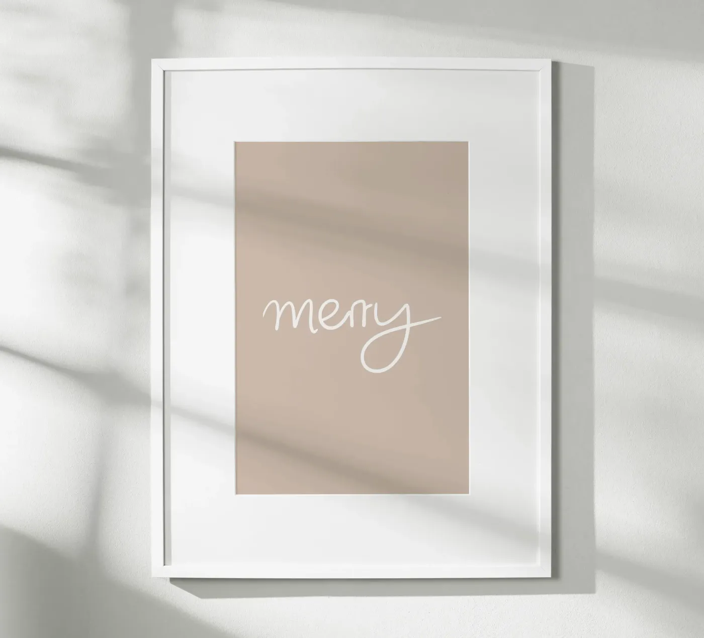 Merry poster da Xmas Collection by Palmartprints
