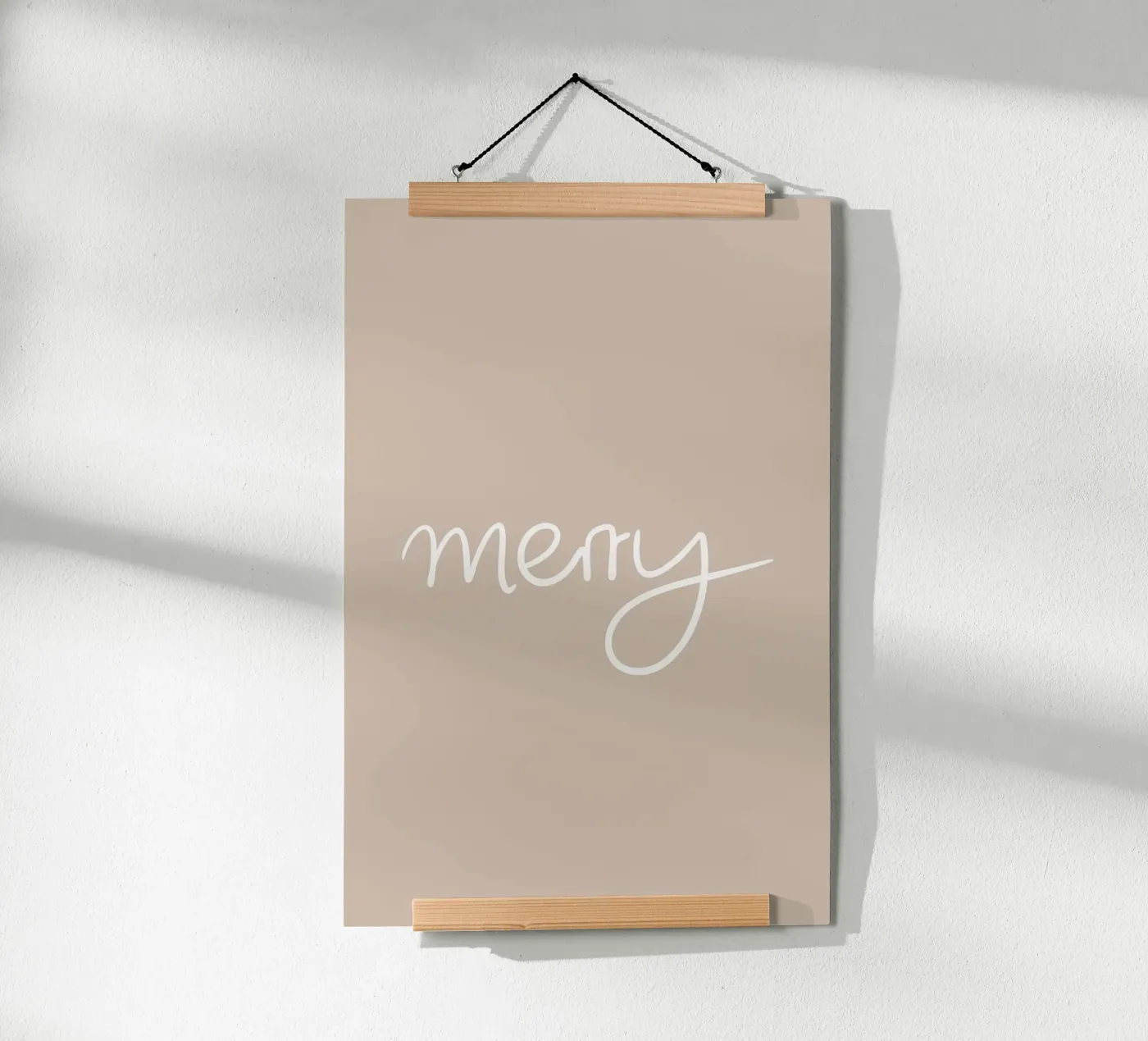 Merry poster da Xmas Collection by Palmartprints