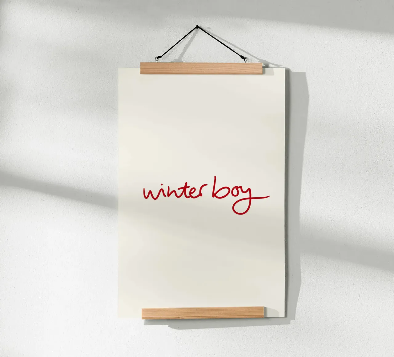 Winterboy poster da Xmas Collection by Palmartprints