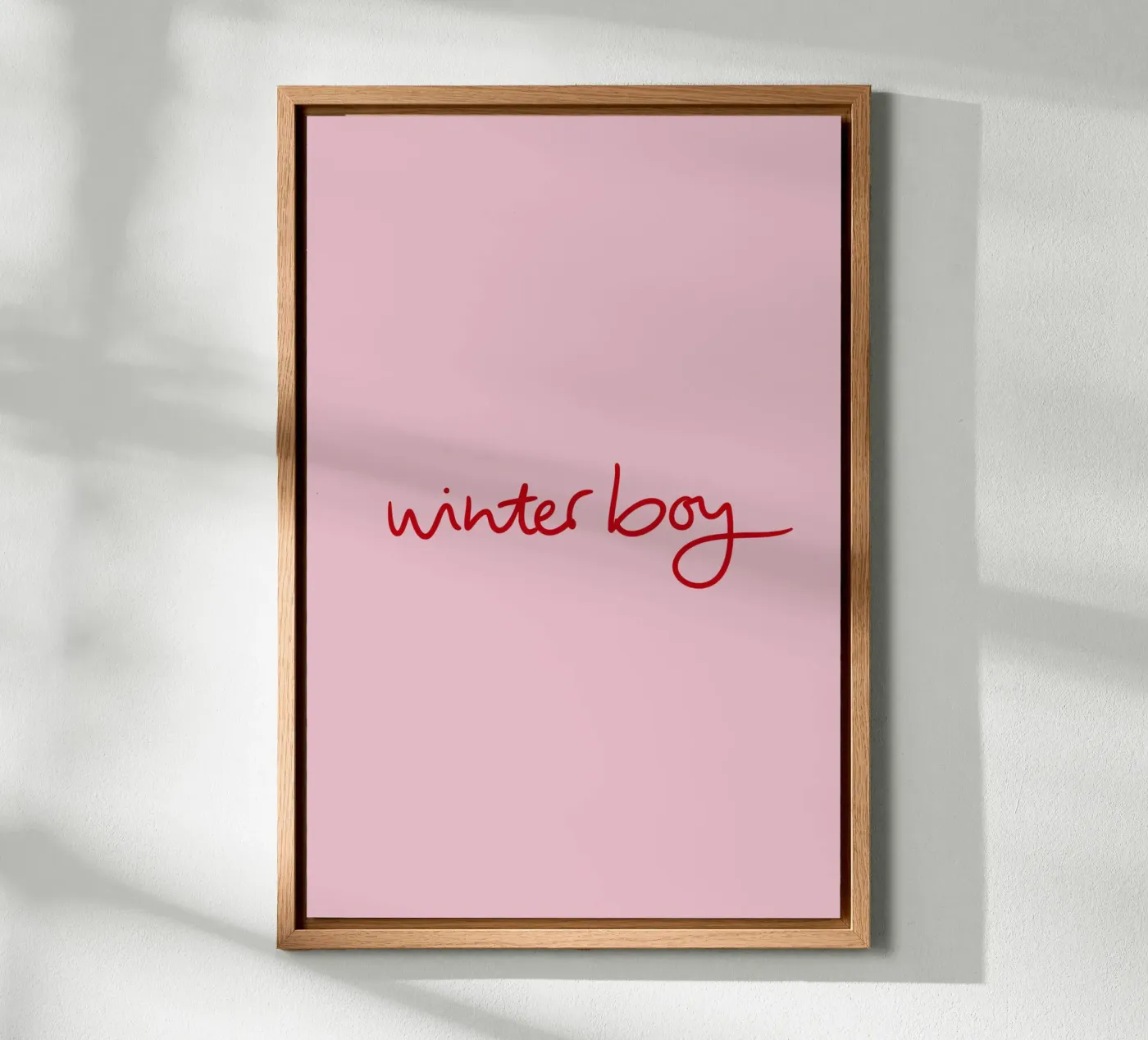Winterboy pannello forex da Xmas Collection by Palmartprints
