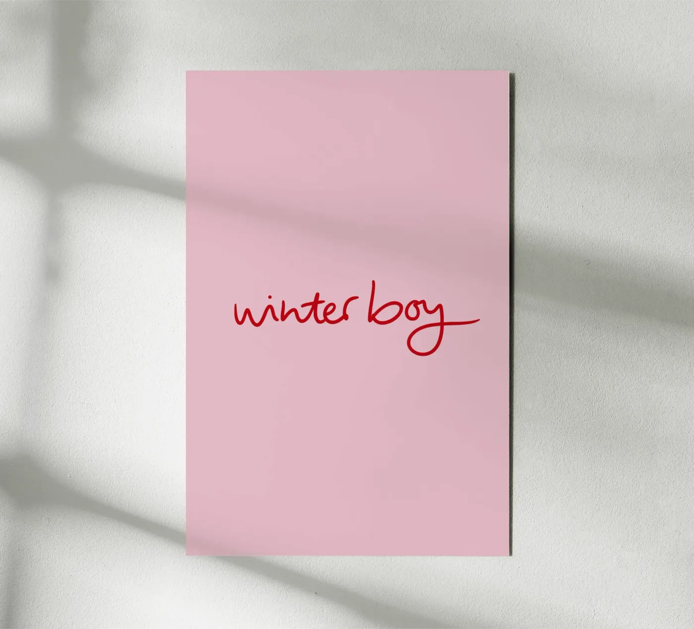 Winterboy pannello forex da Xmas Collection by Palmartprints