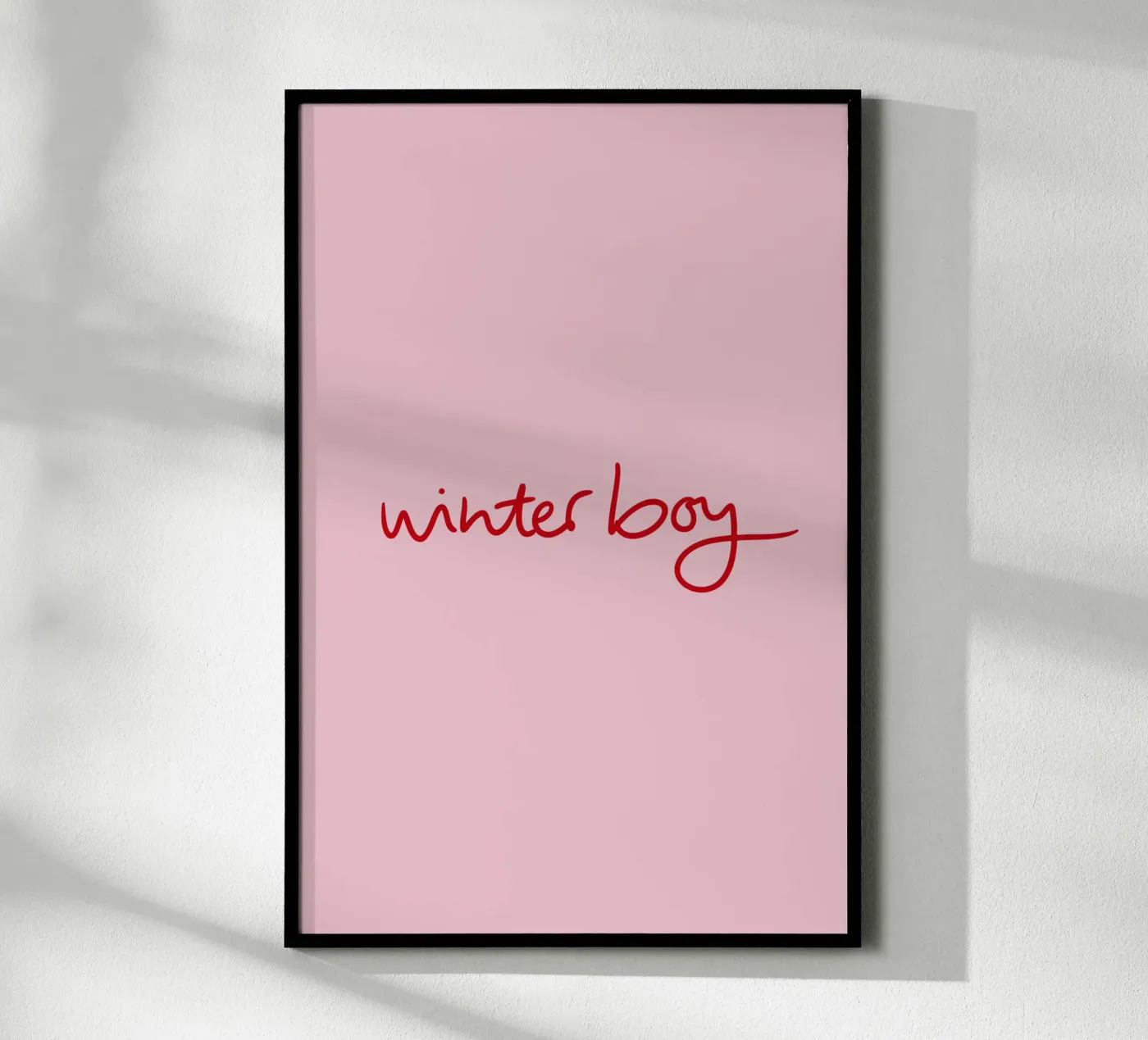 Winterboy poster de Xmas Collection by Palmartprints