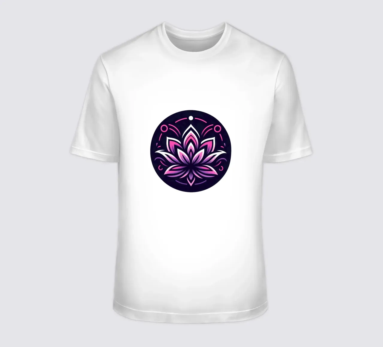 Ciondolo con fiore di loto rosa e viola - Joe Noctis Design t-shirt da Joe Noctis
