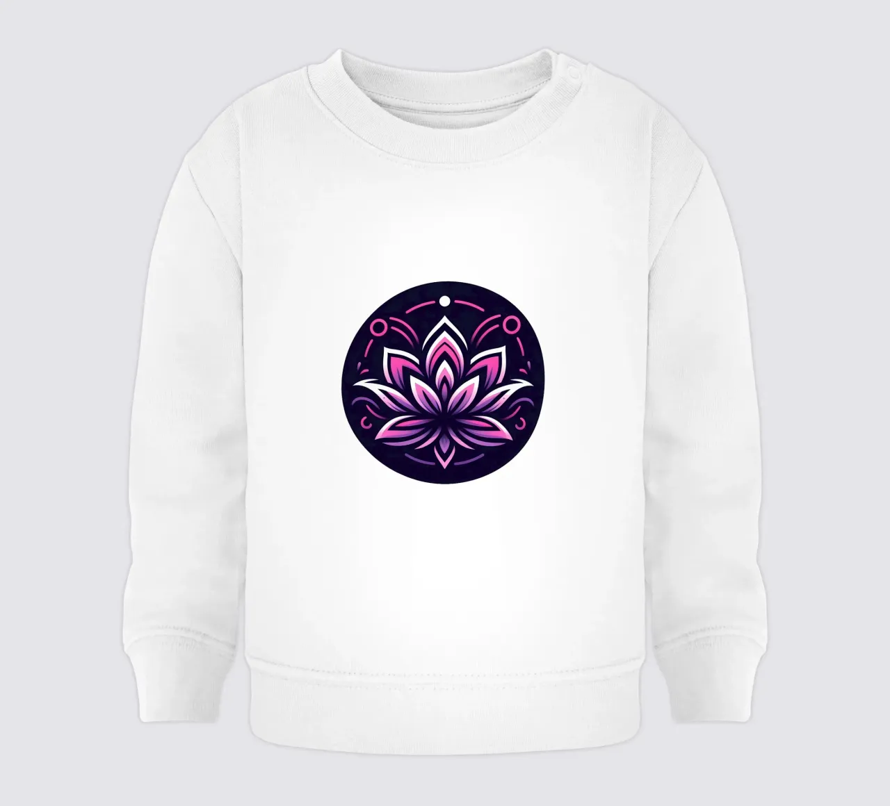 Ciondolo con fiore di loto rosa e viola - Joe Noctis Design felpa neonato da Joe Noctis