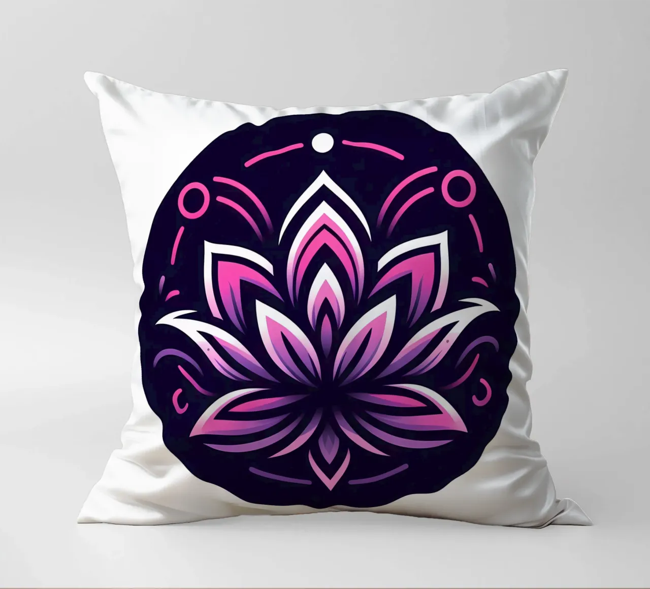 Ciondolo con fiore di loto rosa e viola - Joe Noctis Design cuscino da Joe Noctis