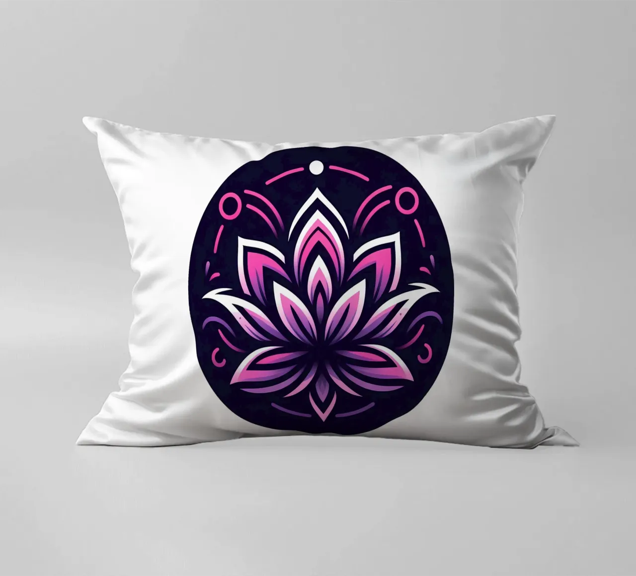 Ciondolo con fiore di loto rosa e viola - Joe Noctis Design cuscino da Joe Noctis