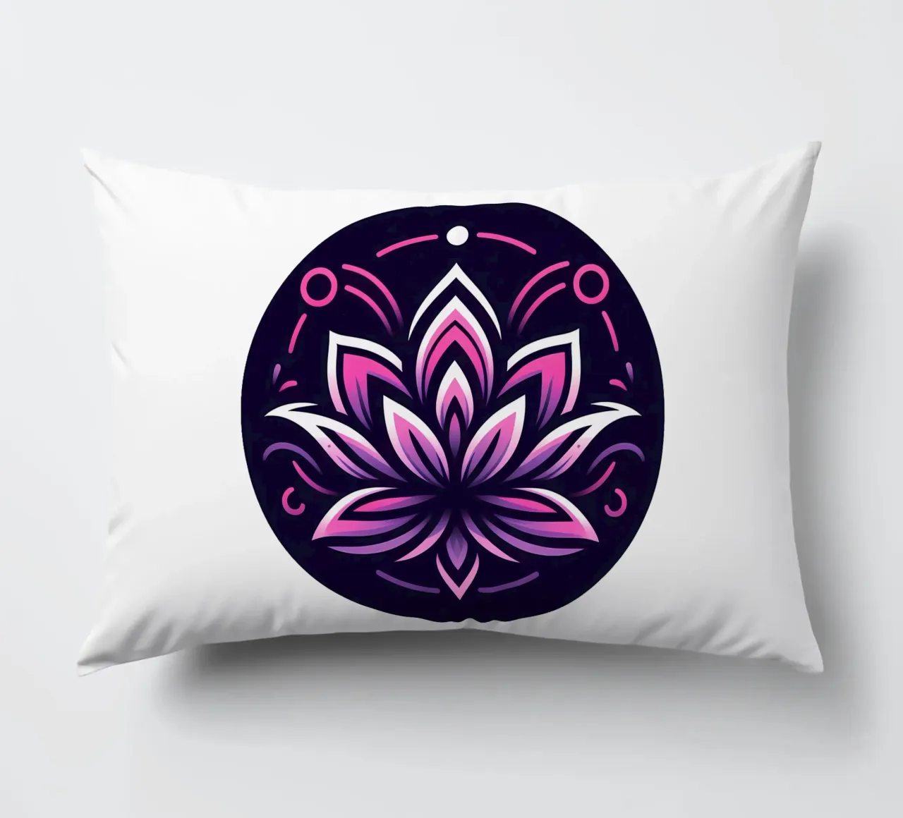 Ciondolo con fiore di loto rosa e viola - Joe Noctis Design cuscino da Joe Noctis