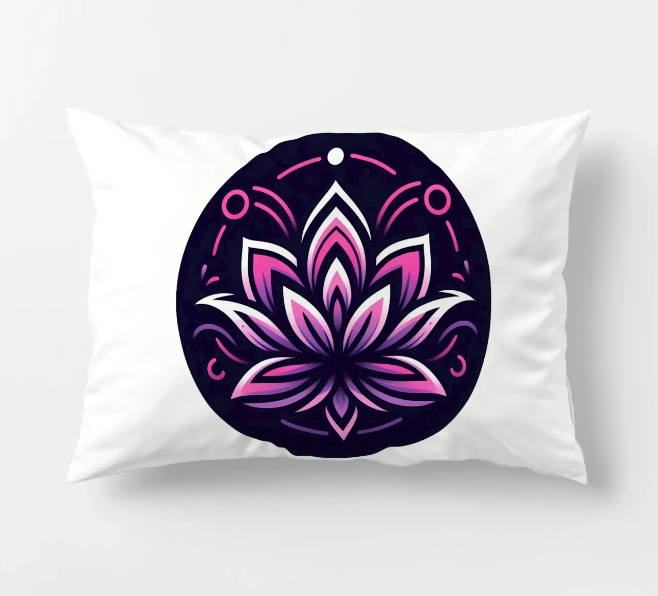 Ciondolo con fiore di loto rosa e viola - Joe Noctis Design cuscino da Joe Noctis