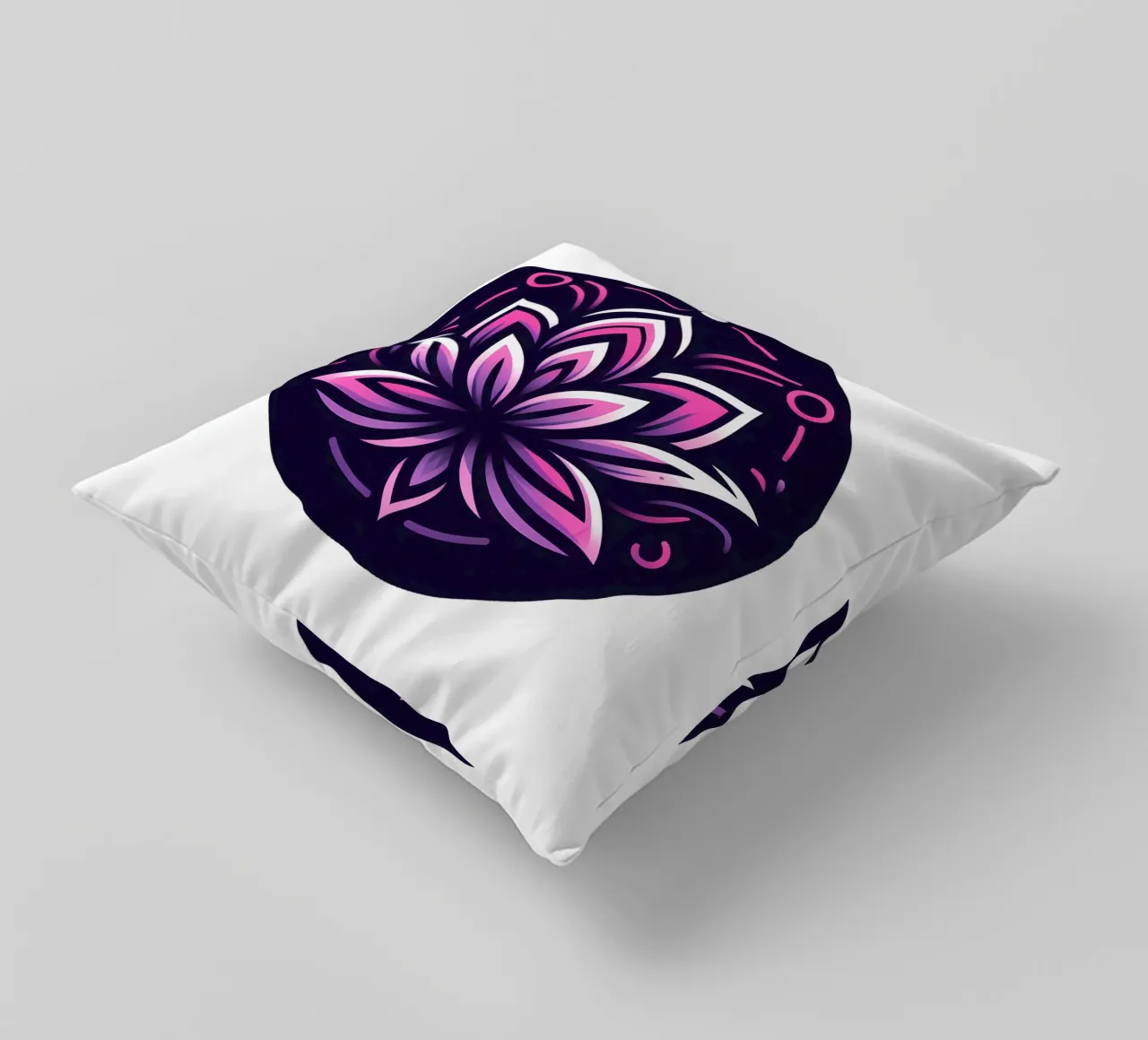 Ciondolo con fiore di loto rosa e viola - Joe Noctis Design cuscino da Joe Noctis