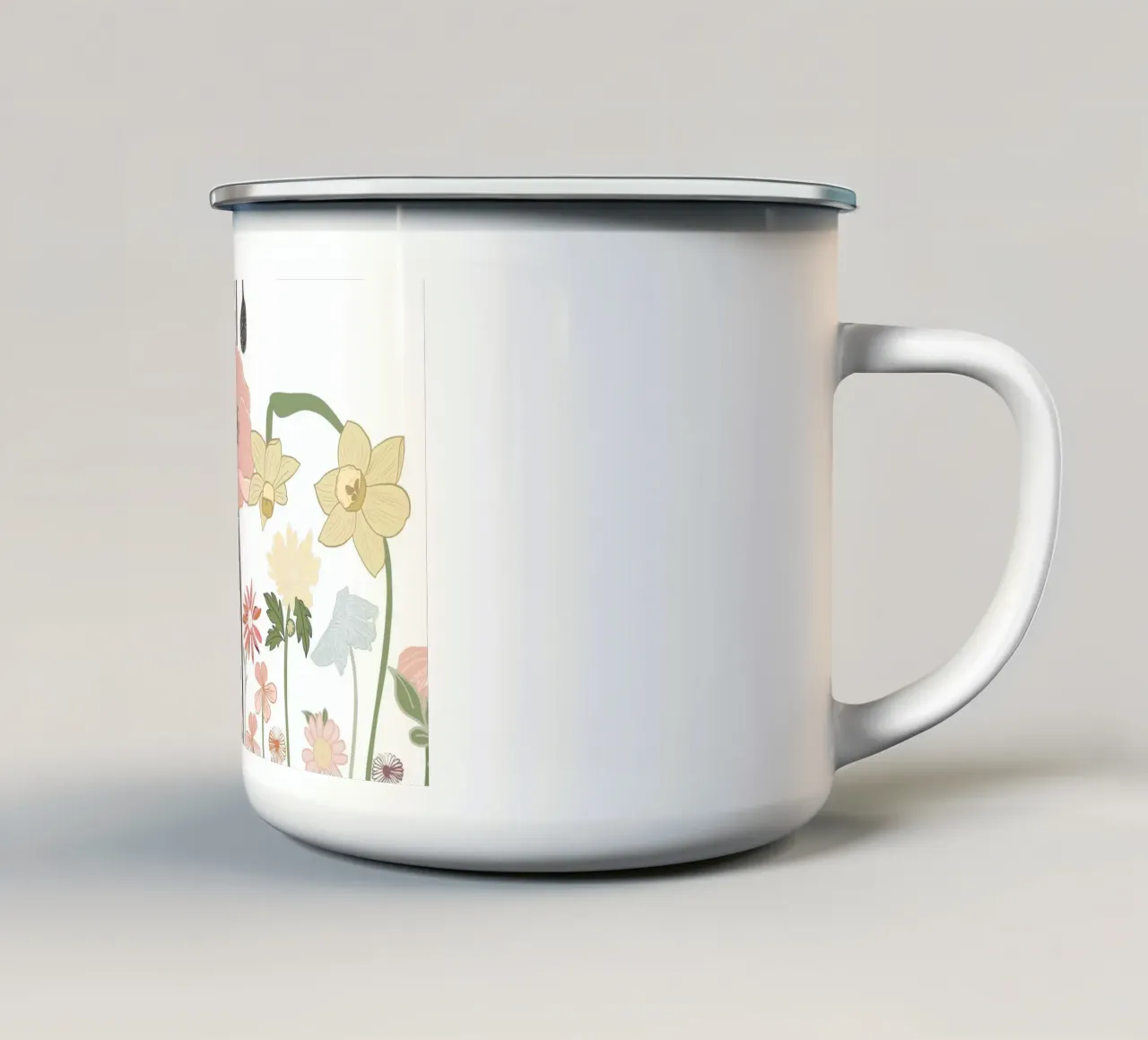 Campo di primavera tazza in smalto da GalerieGG
