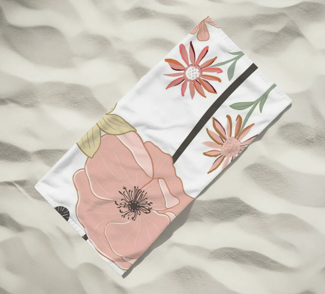 Campo di primavera telo mare da GalerieGG