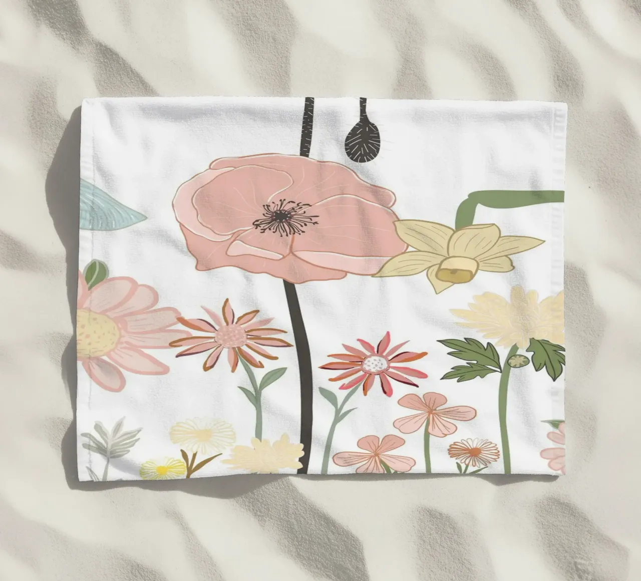 Campo di primavera telo mare da GalerieGG