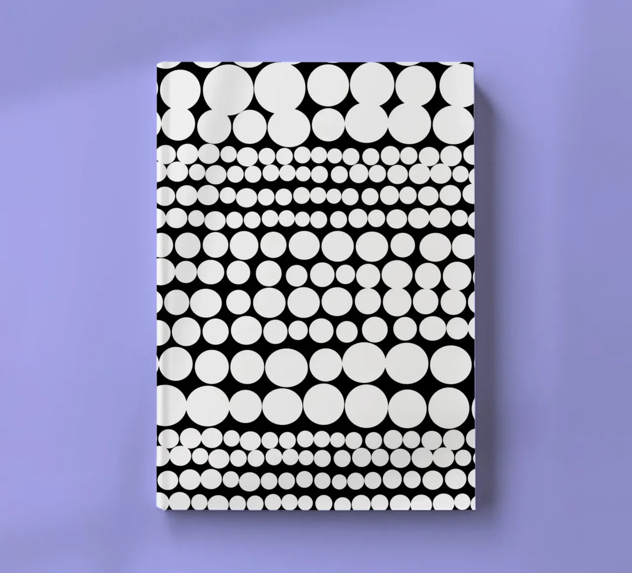Monochromatic trend dots notebook by GalerieGG