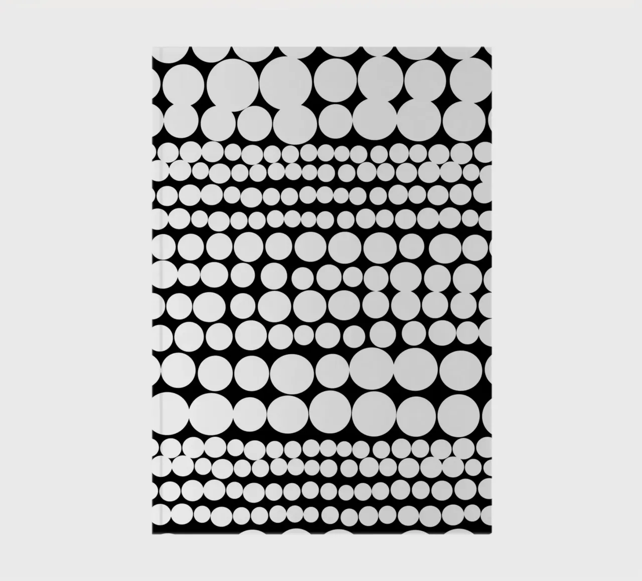 Monochromatic trend dots notebook by GalerieGG
