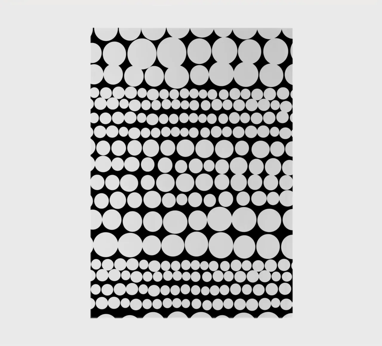 Monochromatic trend dots notebook by GalerieGG