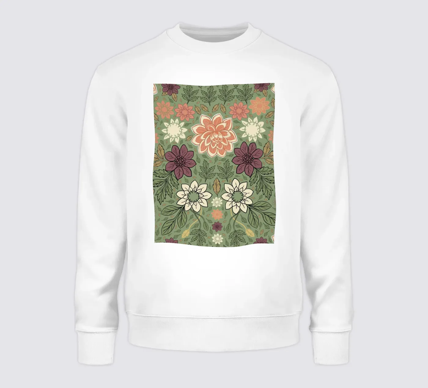 Flowers pattern sweat de GalerieGG