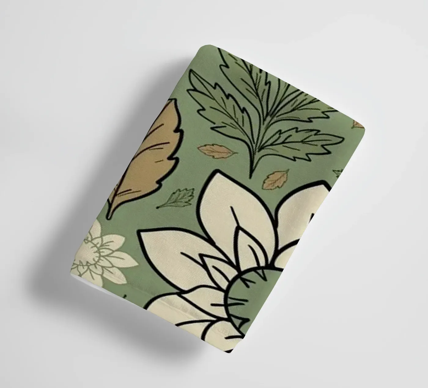 Flowers pattern towel by GalerieGG