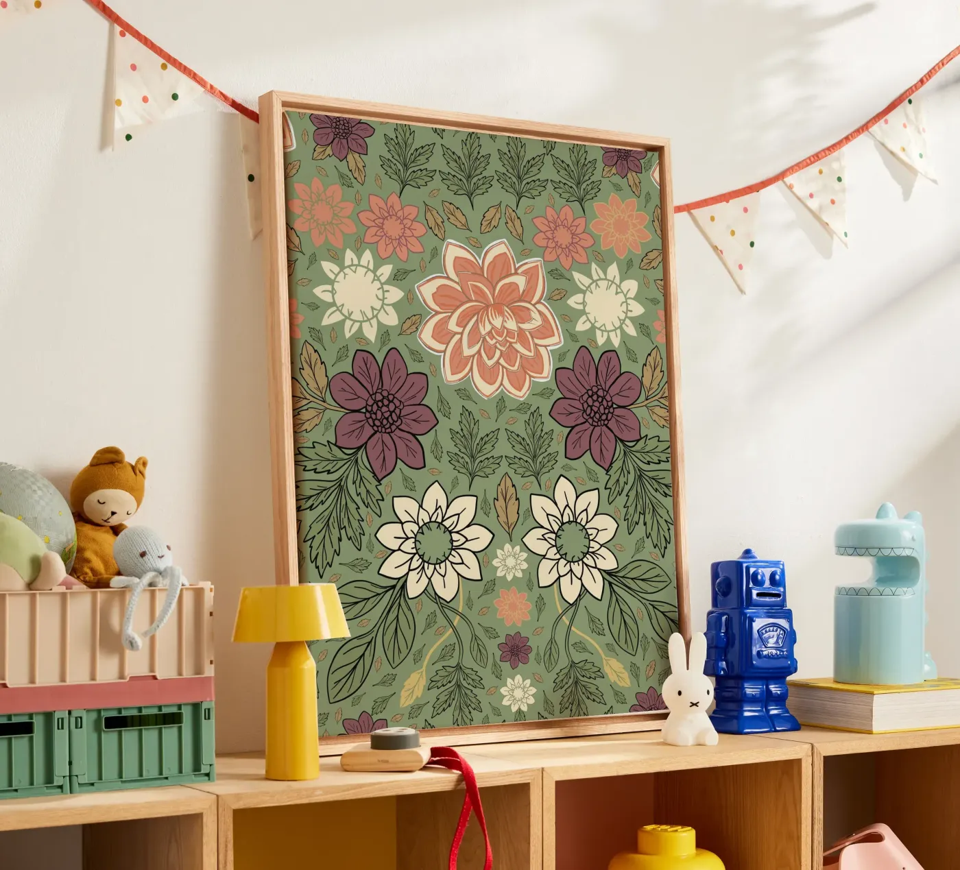 Motivo dei fiori tela da GalerieGG