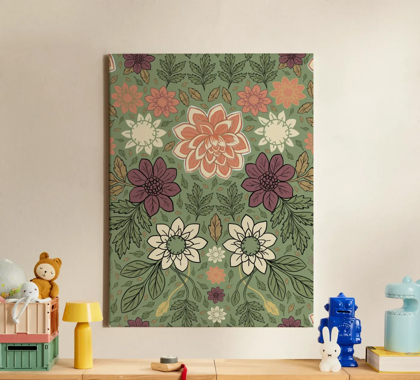 Motivo dei fiori tela da GalerieGG