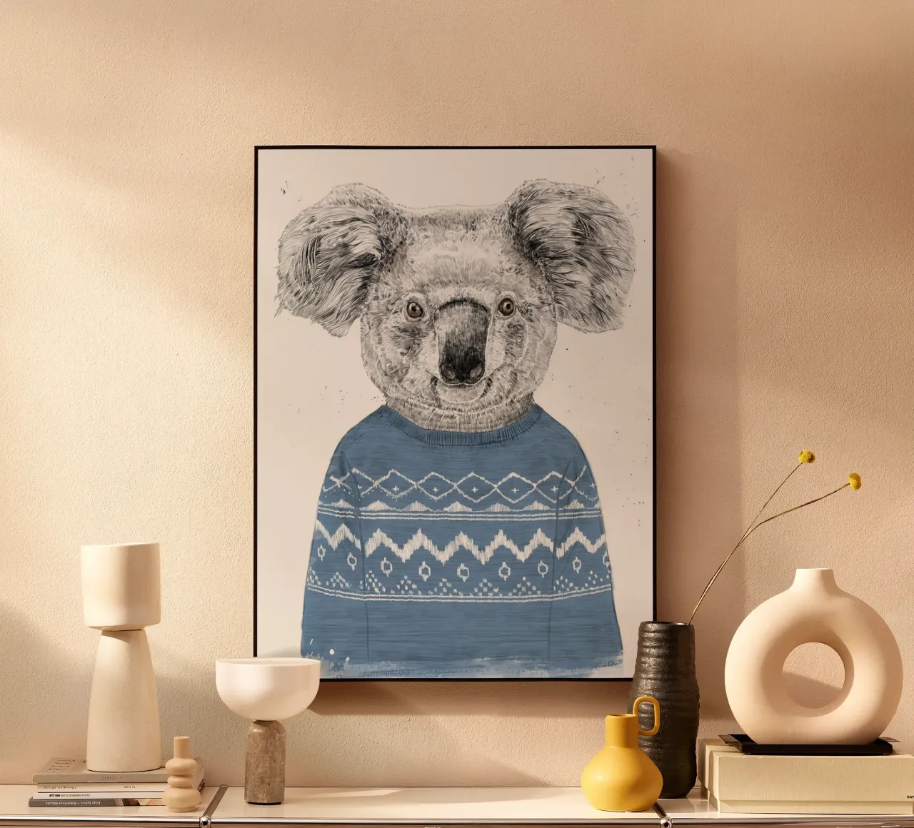 Winter Koala (blue) plexiglass da Balazs Solti