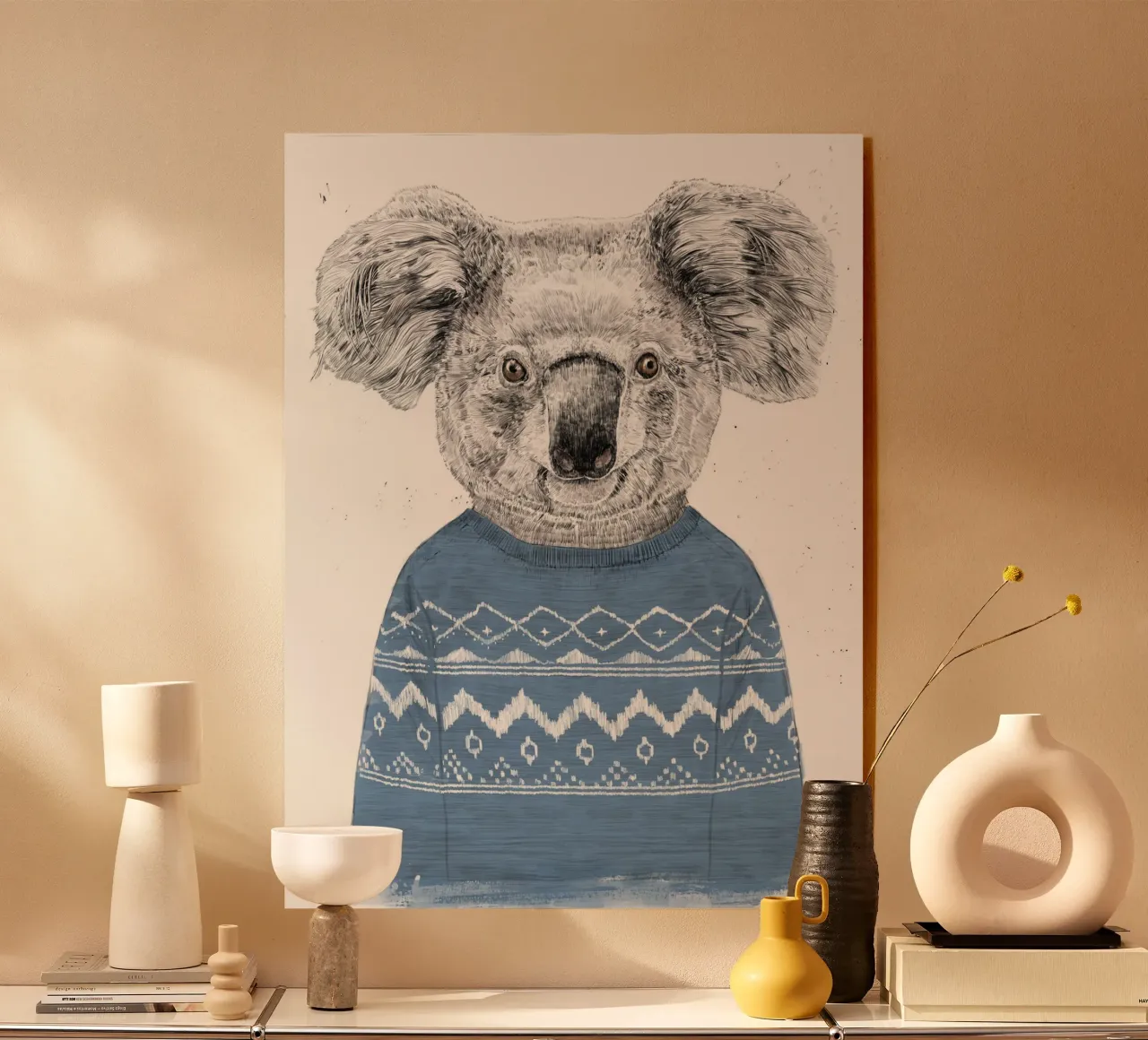 Winter Koala (blue) plexiglass da Balazs Solti