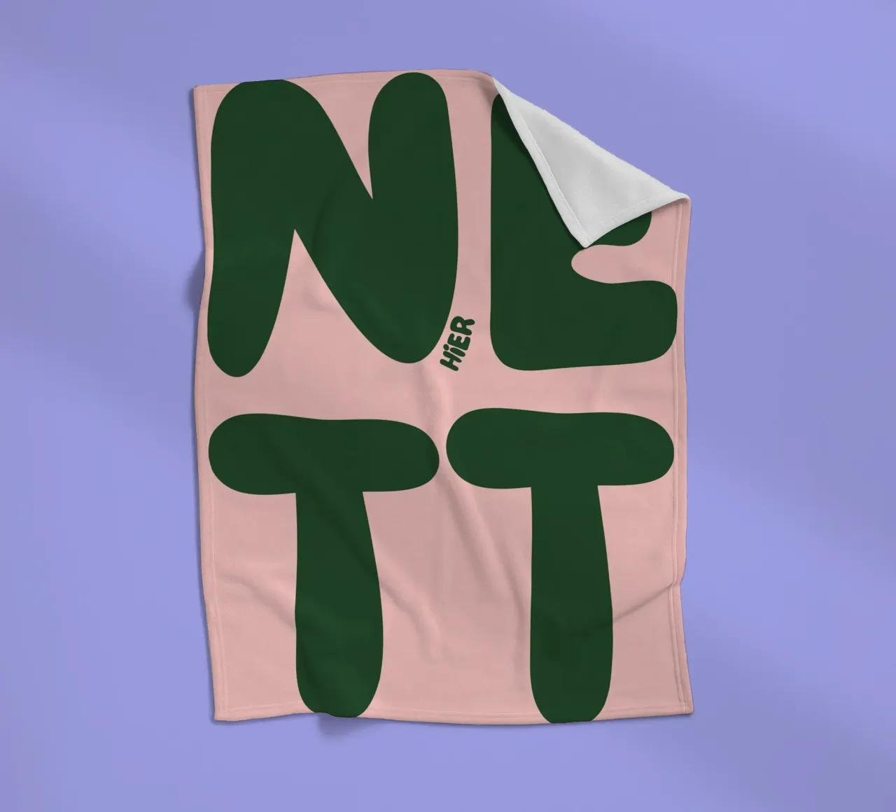 NETT HIER coperta in pile da ARTEVO