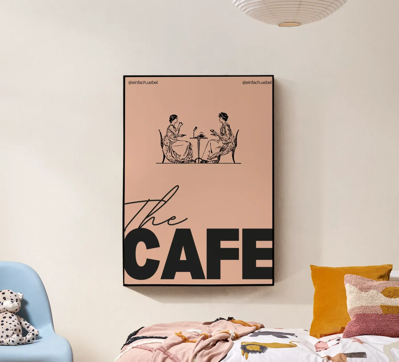 THE CAFE acryl van ARTEVO