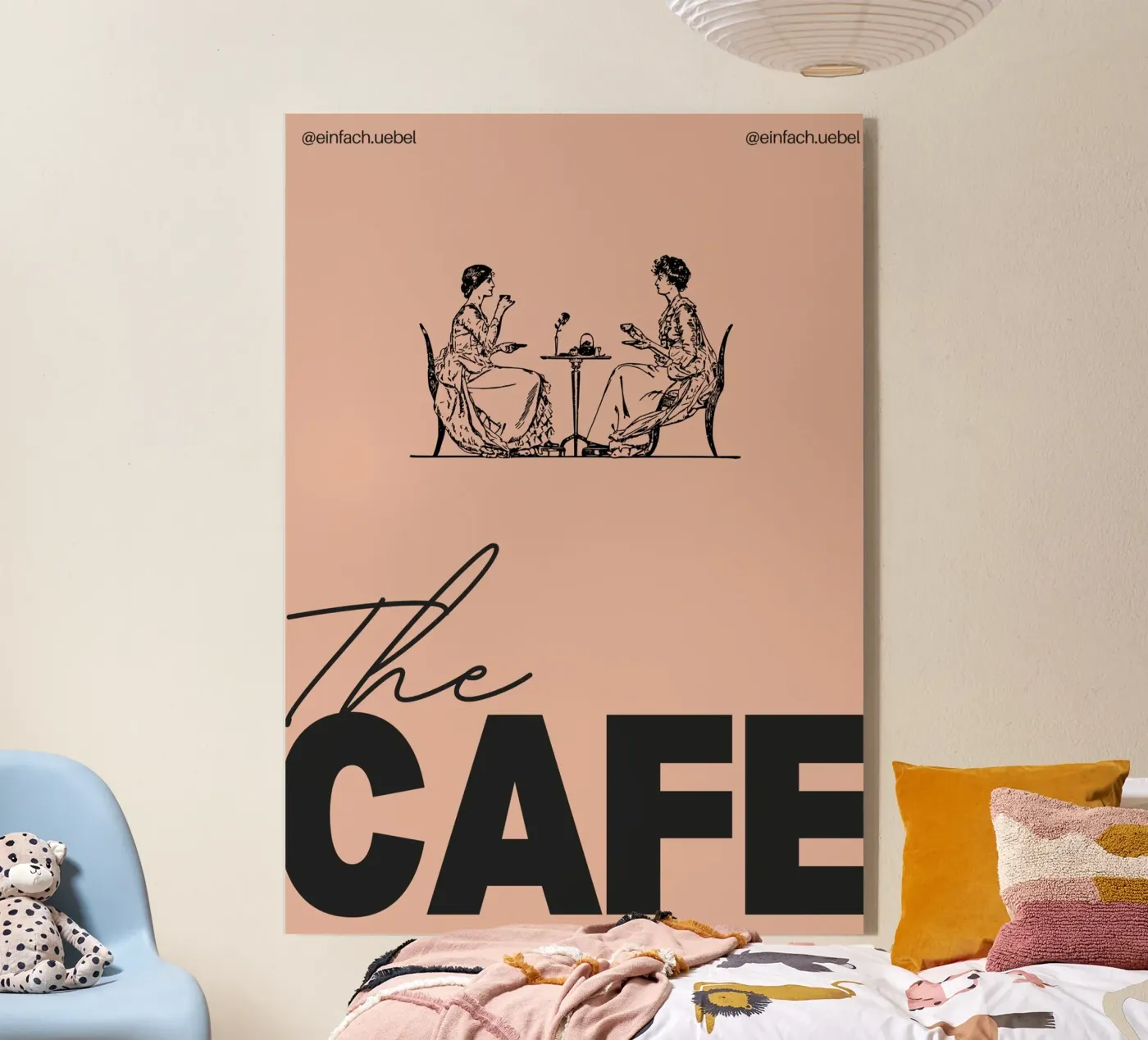 THE CAFE acryl van ARTEVO