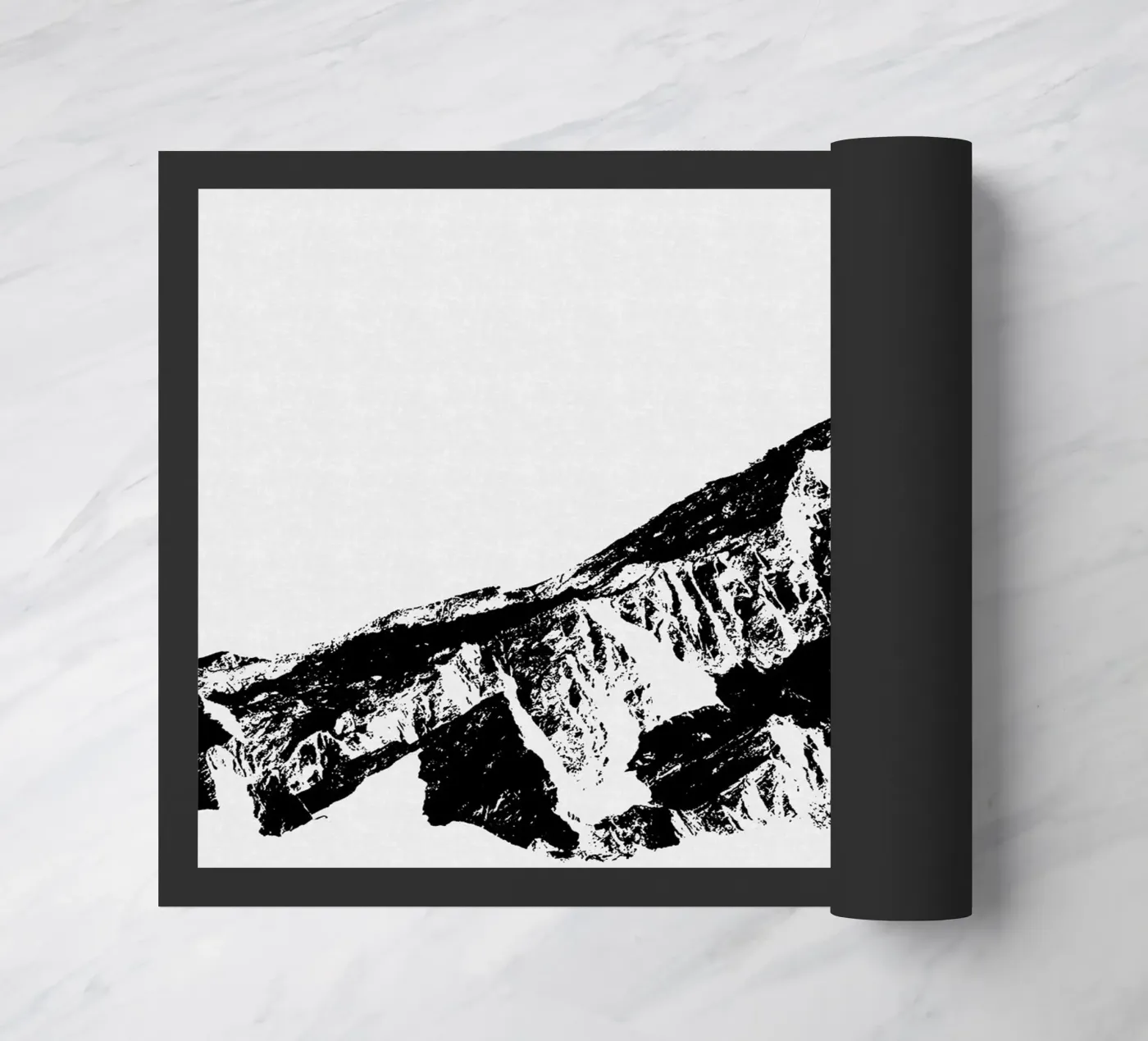 Mountains I doormat by Orara Studio