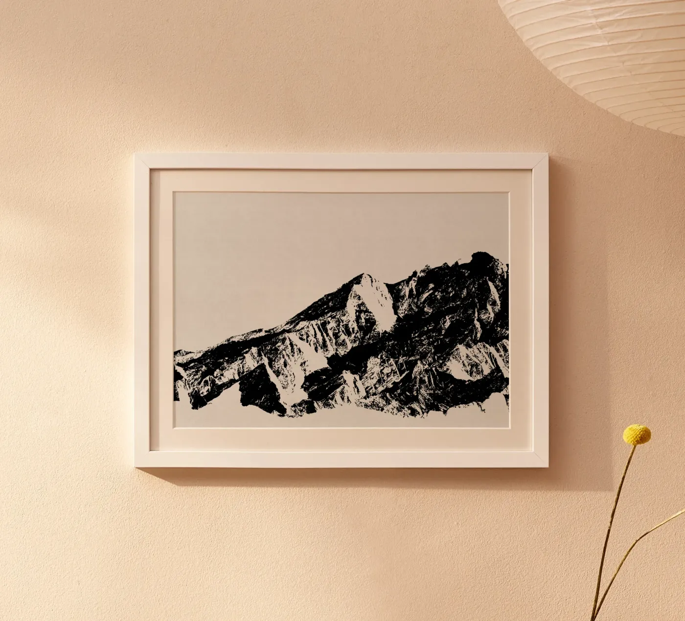 Mountains I poster by Orara Studio