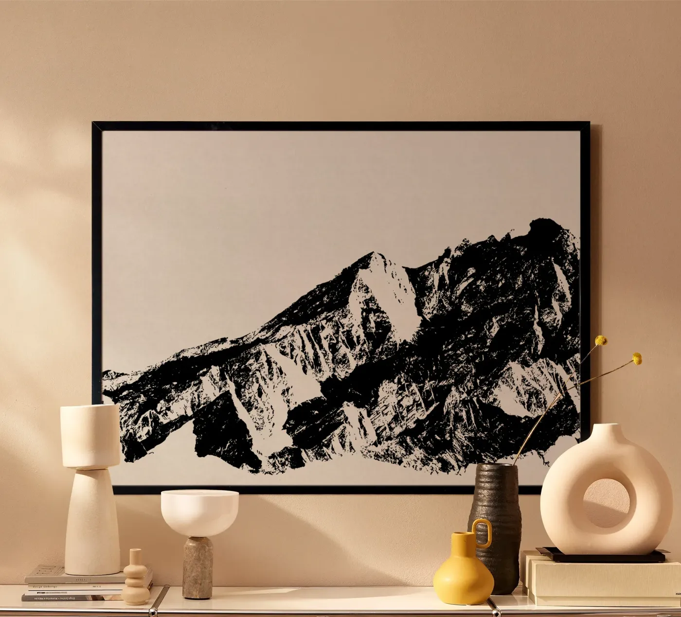 Mountains I poster by Orara Studio