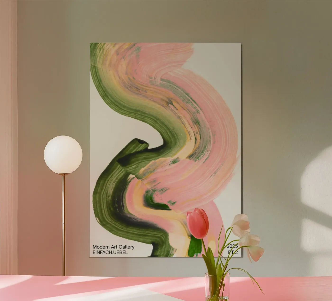 PASTELL RIVER poster da EINFACH.UEBEL