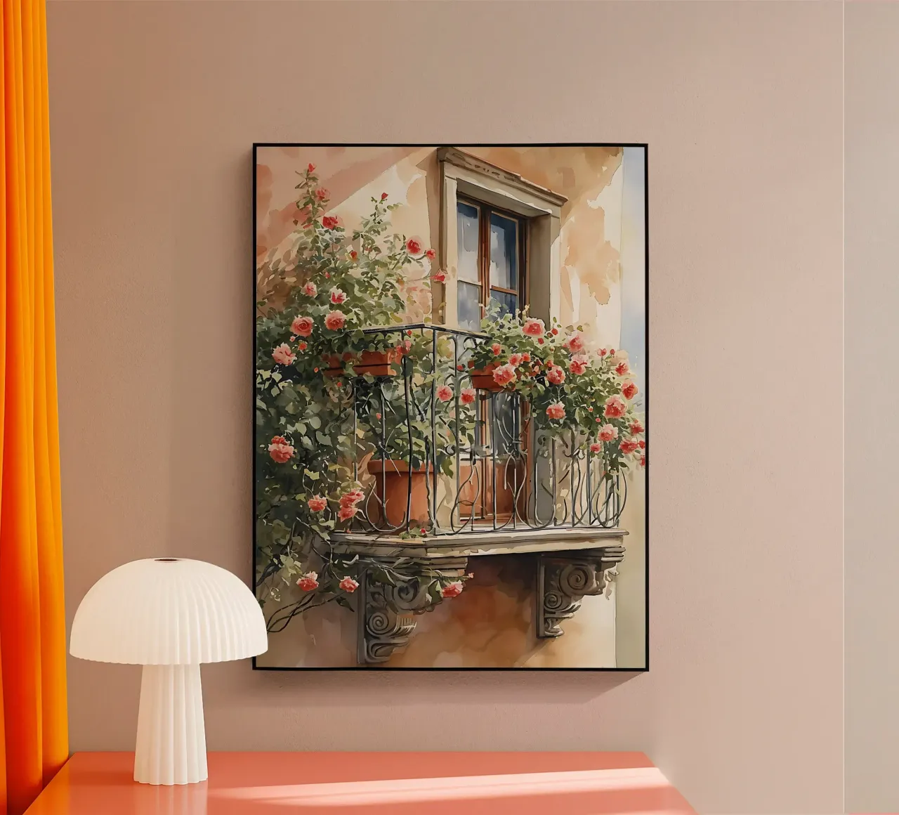 Balcony acrylic glass by Artsy Bessy