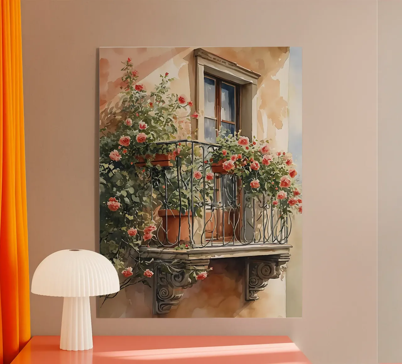 Balcony acrylic glass by Artsy Bessy