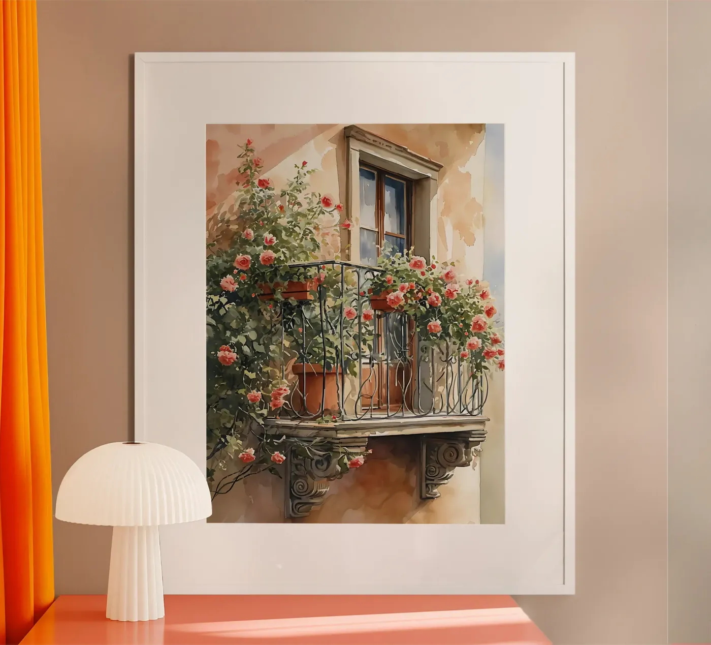 Balcony poster da Artsy Bessy