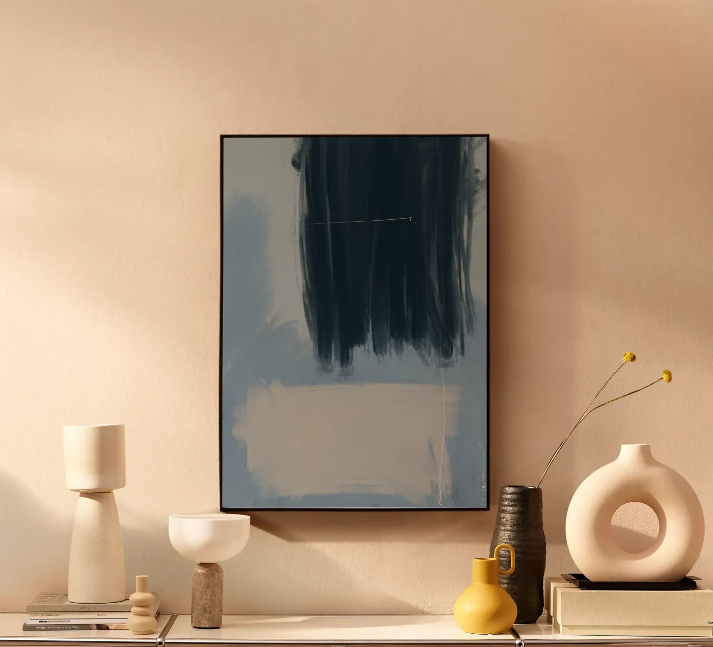 Éphémères bleus plexiglas de nileshkikuuchise