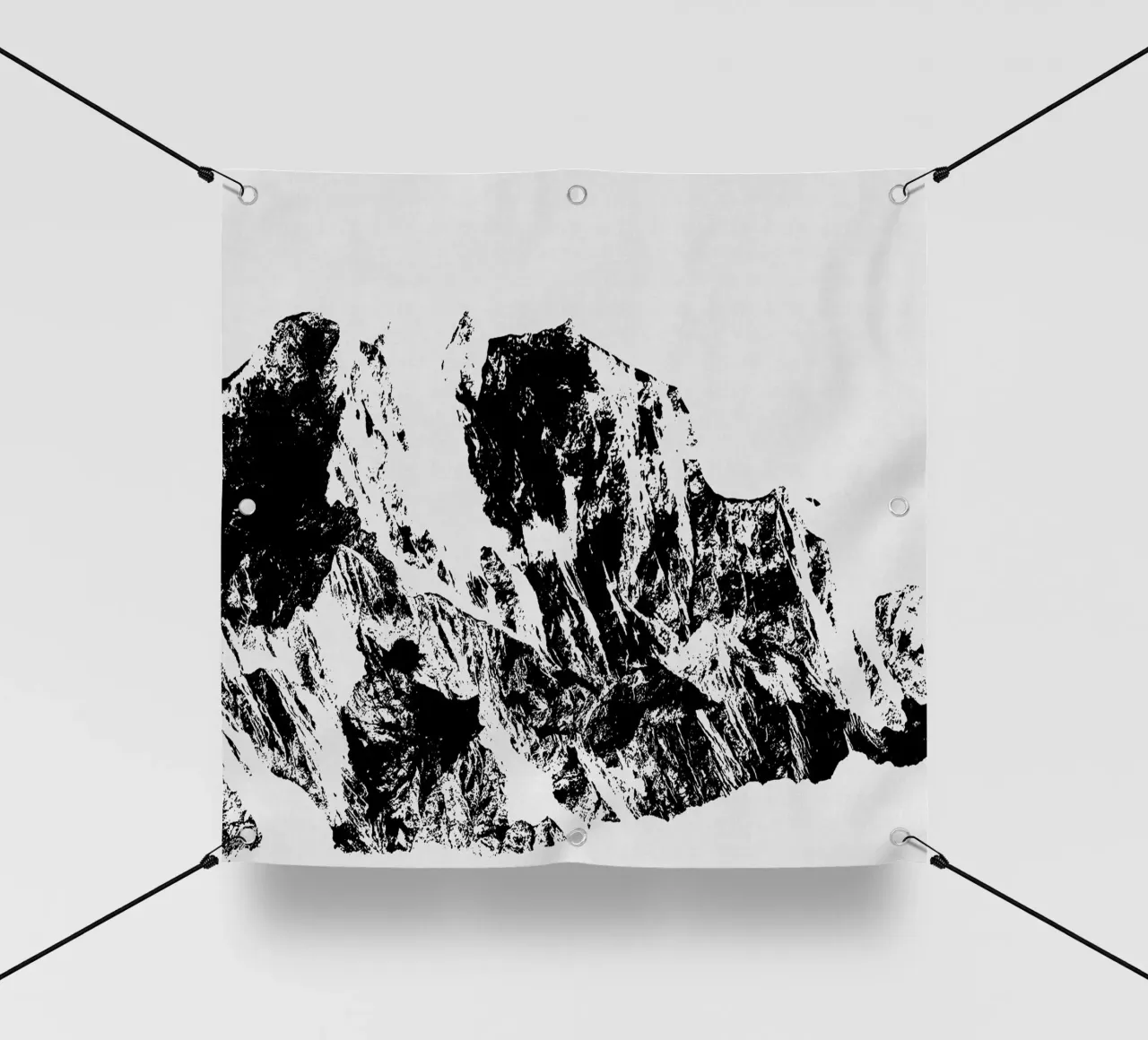 Montagne II telo in pvc da Orara Studio