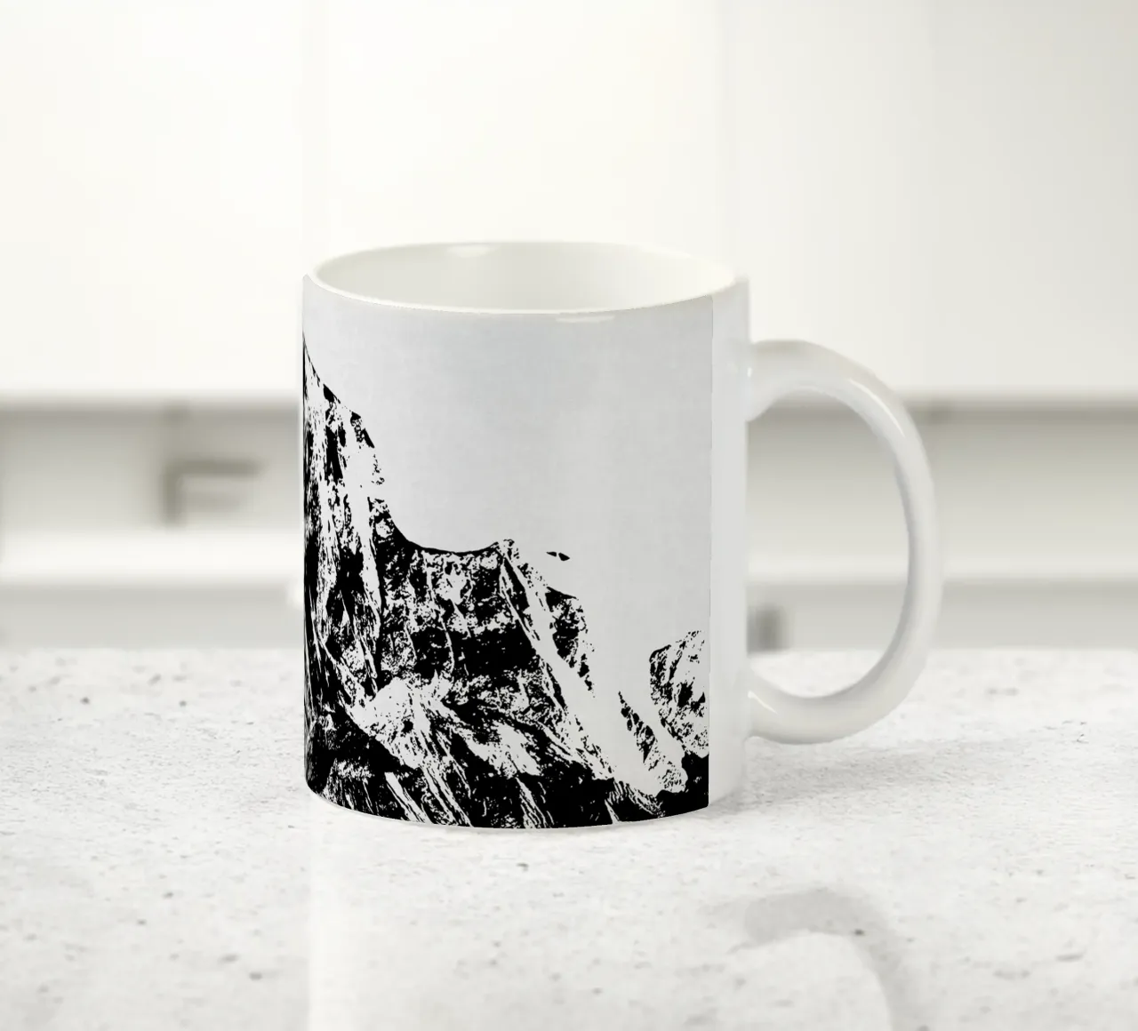 Montagne II tazza in ceramica da Orara Studio