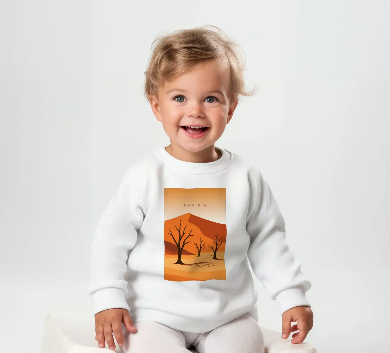 Namibia felpa neonato da minimalist designs