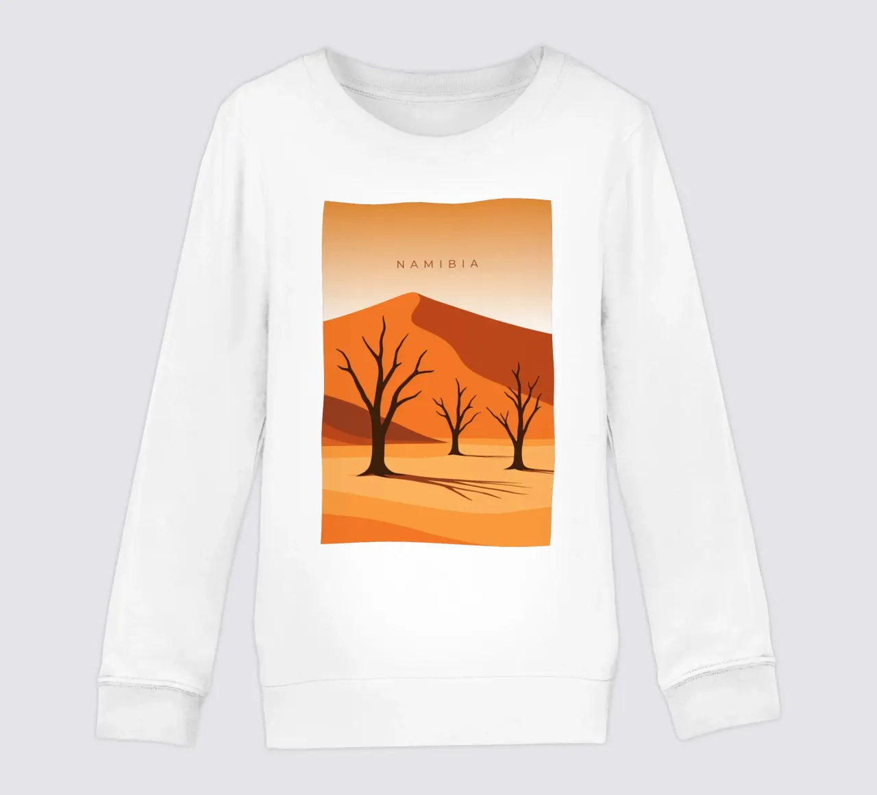 Namibia felpa bambino da minimalist designs