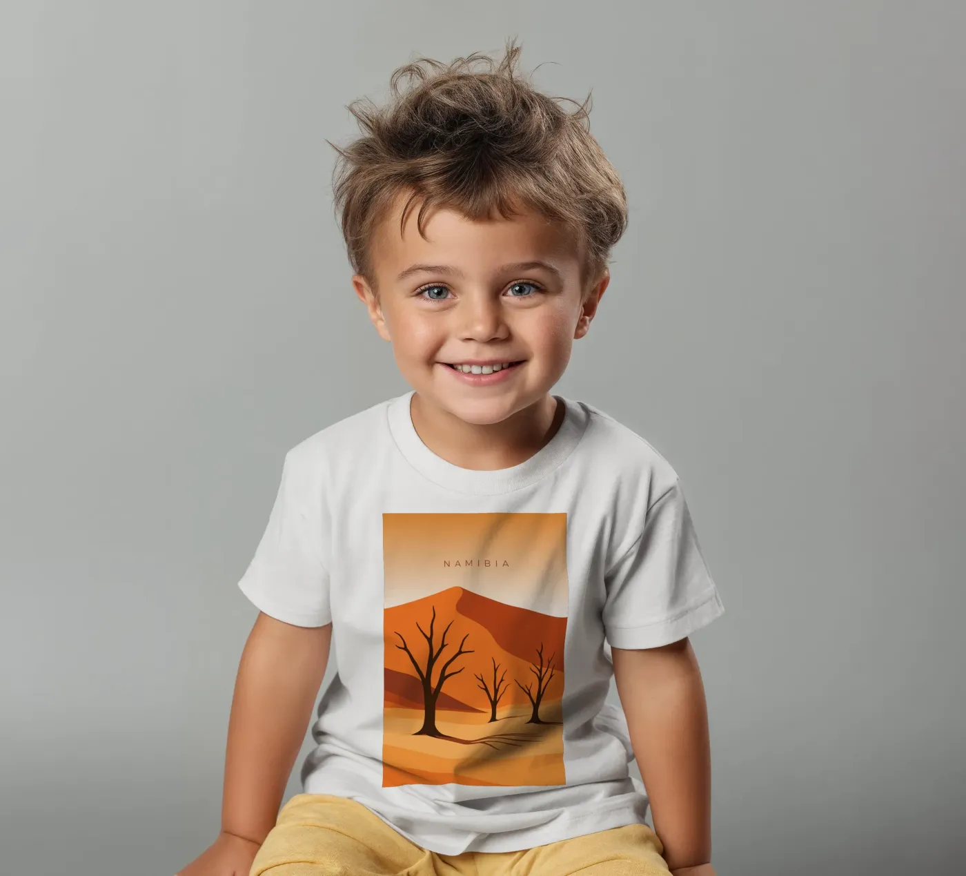 Namibia kids t-shirt by minimalist designs