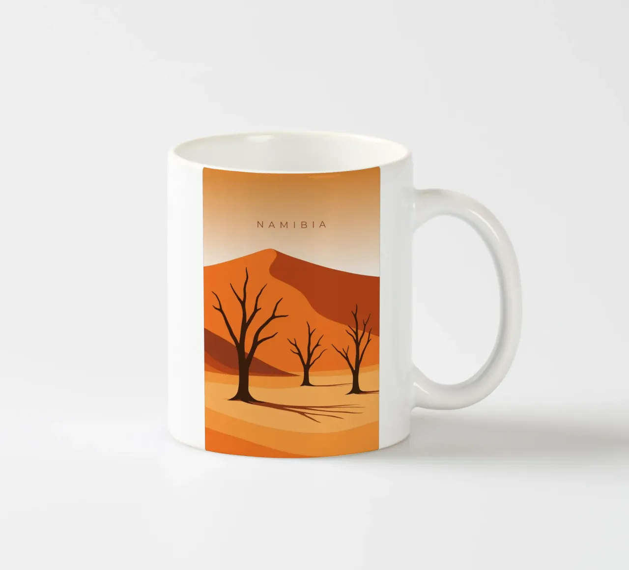 Namibia tazza in ceramica da minimalist designs