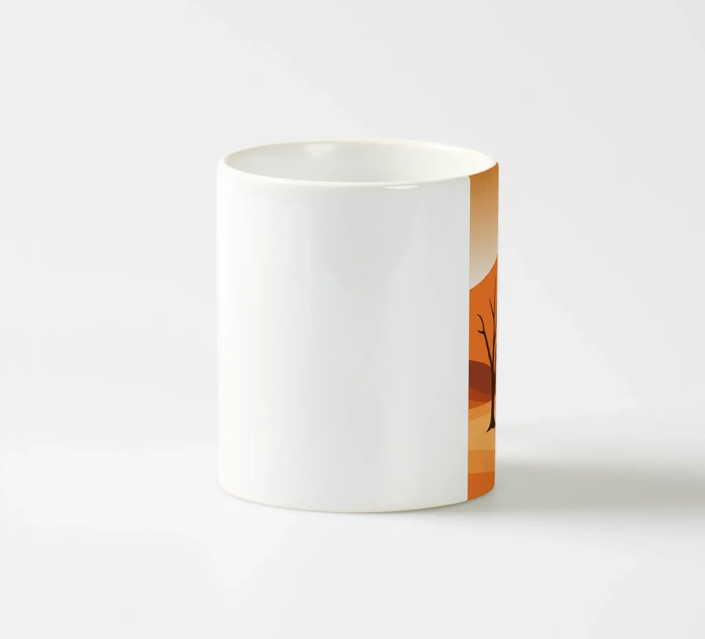 Namibia Keramik Tasse von minimalist designs