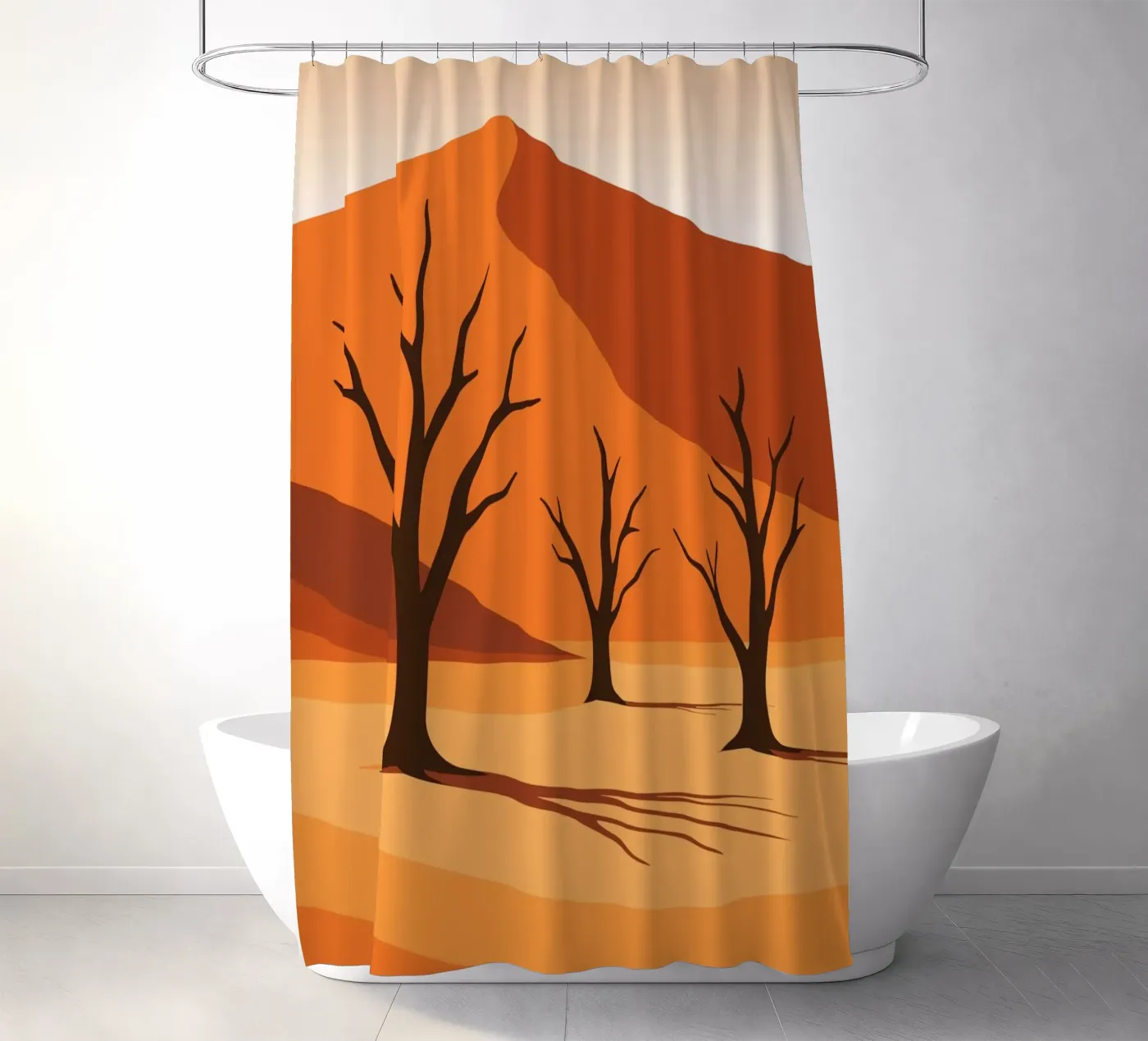 Namibia Duschvorhang von minimalist designs